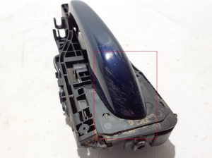 Porsche Macan (2014–2026) Rear side door exterior handle and its parts - 3