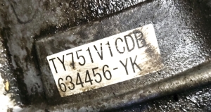 Subaru Outback (2009–2014) Getriebe TY751V1CDB - 3