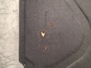 Mercedes Benz E-Class W211 (2002–2009) Trunk carpet A2116801542 - 2