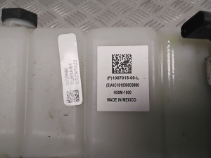 Tesla Model 3 3 (2016–2024) Dzesēšanas šķidruma tvertne 109701500L - 5