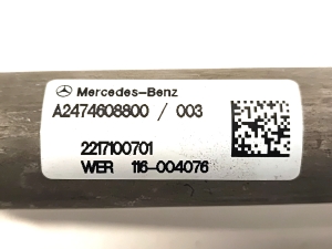 Mercedes Benz EQB X243 (2021–2026) Stūres statnis un tā detaļas A2474608800 - 4