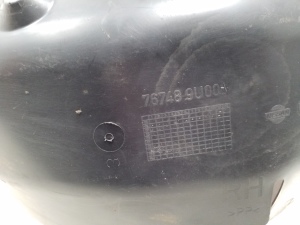 NISSAN Note E11 (2005–2014) Radhausschale hinten 767489U00A - 2