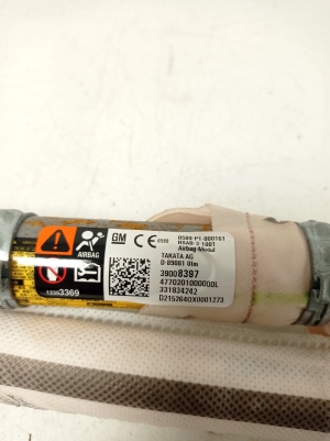 Opel Astra K (2015–2021) Katuse turvapadi 39008397 - 3