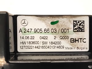Mercedes Benz EQB X243 (2021–2026) A/C switch A2479056603 - 2