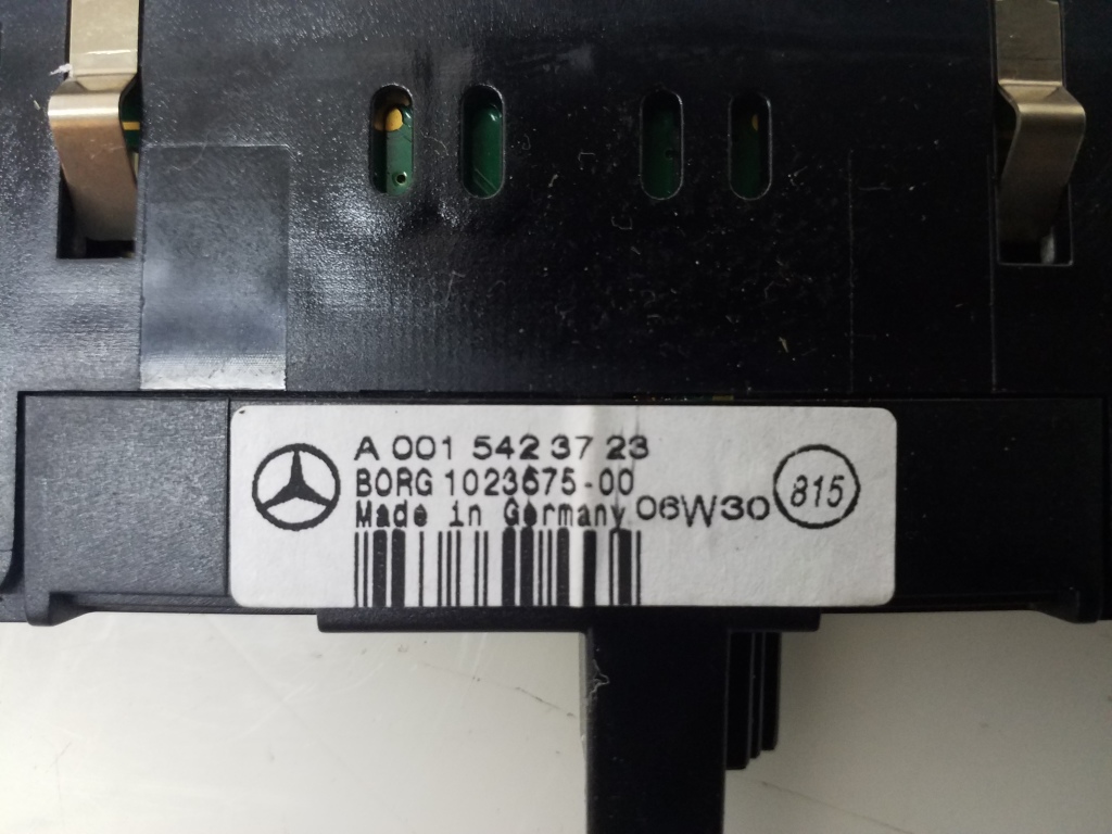 MERCEDES-BENZ E-Class W211/S211 (2002-2009) Display senzor de parcare PDC A0015423723 20982355