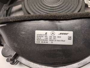 Mercedes Benz S-Class 220 (1998–2005) Kõlar A2208203602 - 3
