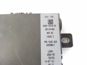 Jaguar F-pace (2016–2026) Fuse box in the trunk HK8314516AE - 2