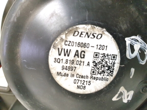 Volkswagen Passat B8 (2014–2023) Heizungsgebläsemotor 3Q1819021A - 2