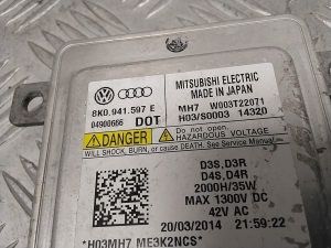 AUDI A4 B8 (2007–2016) Xenon headlight control unit 8K0941597E - 4
