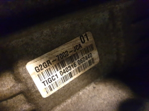 Ford Edge (2015–2026) Gearbox G2GR7002JCA TIGC1 - 3