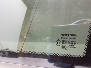 VOLVO XC90 (2002–2014) Seitenscheibe hinten (Karosserie) 30779379 - 3
