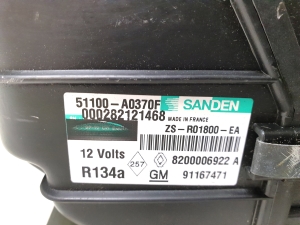 RENAULT Trafic III (2014–2022) Heater and its parts 51100A0370F 000282121468 8200006922A - 3