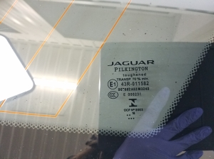 Jaguar F-pace (2016–2026) Seitenscheibe hinten (Karosserie) HK8M29600CD - 2