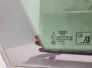 AUDI A6 C8 (2018–2025) Seitenscheibe hinten (Karosserie) 4K9845297A - 3