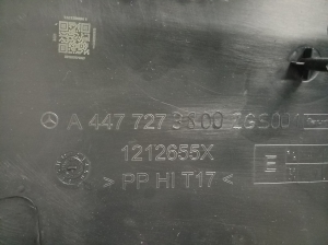 Mercedes Benz Vito 447 (2014–2026) Priekšējo durvju apšuvums A4477273800 - 4