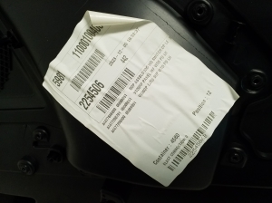 Mercedes Benz Vito 447 (2014–2026) Priekšējo durvju apšuvums A4477273700 - 3