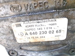 Mercedes Benz A-Class 169 (2004–2012) Vaakumpump A6402300265 - 3