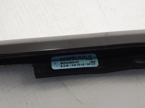 AUDI Q8 (2018–2026) Rear side door outer window molding 4M8839476C - 2