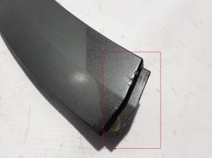 AUDI Q8 (2018–2026) Rear side door molding 4M8854819A - 2