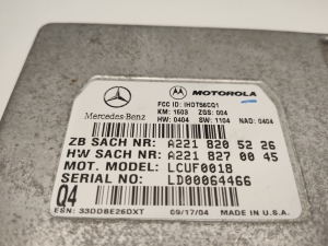 Mercedes Benz S-Class 220 (1998–2005) Control unit A2218205226 - 3