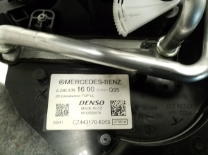 Mercedes Benz CLA-Class W117 (2013–2019) Salongi soojendus ja selle osad - 2
