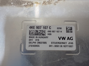 AUDI Q8 (2018–2026) Steering rack control module 4KE907107C - 2