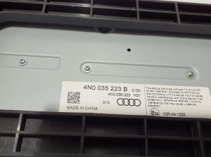 AUDI Q8 (2018–2026) Audio amplifier 4N0035223B - 5