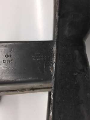 Volkswagen Touran II (2010–2015) Stoßstangenträger hinten 1T0807558 - 5