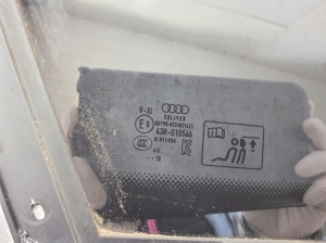 AUDI Q8 (2018–2026) Seitenscheibe hinten (Karosserie) 4M8845297H - 3