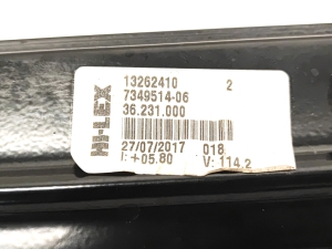 BMW X1 F48 (2015–2022) Priekšējo durvju logu pacēlājs un tā daļas 7349514 - 3