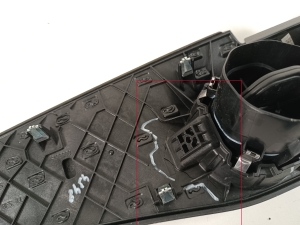 Mercedes Benz CLA-Class W117 (2013–2019) Dashboard trim A1176803071 - 3