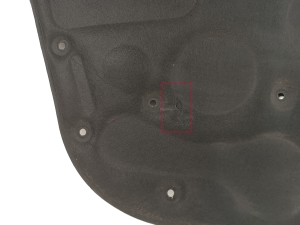 Mercedes Benz CLA-Class W117 (2013–2019) Kapoti heliisolatsioon A1176820026 - 3