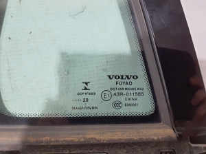 VOLVO V60 (2018–2026) Tagumise külgukse kolmnurkklaas 31442969 - 2