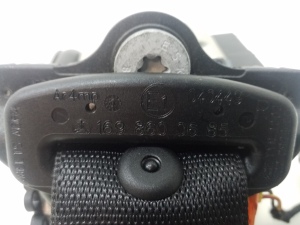 Mercedes Benz A-Class 169 (2004–2012) Sicherheitsgurt hinten A1698600685 - 2