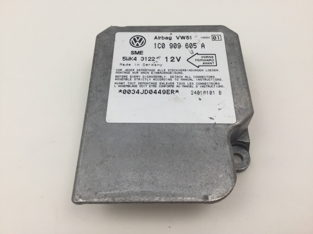 Used Volkswagen Bora Airbag module 1C0909605A