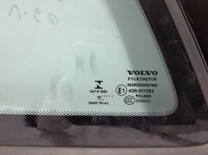VOLVO V60 (2018–2026) Seitenscheibe hinten (Karosserie) 31651501 - 2