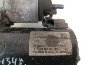 Mercedes Benz CLA-Class W117 (2013–2019) Starter A2709060700 - 3