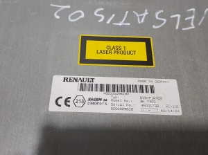 RENAULT Vel Satis (2002–2009) Radio (head unit) 8200029618 - 3