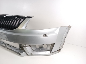 Skoda Octavia III (2013–2019) Stoßstange Stoßfänger vorne 5E0807221K - 11