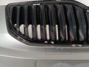 Skoda Octavia III (2013–2019) Stoßstange Stoßfänger vorne 5E0807221K - 6