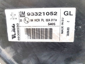 Opel Meriva (2003–2010) Scheinwerfer vorne 93321052 - 2