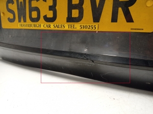 BMW 1 SERIES F20 (2010–2026) Rear bumper 51127273793 - 8