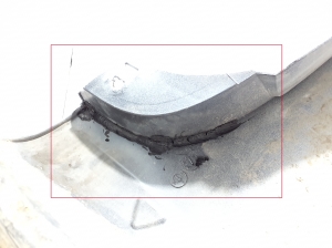 Mercedes Benz Citan 415 (2012–2021) Front fender 631013594R - 4