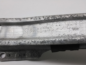 Citroen DS5 (2011–2019) Rear bumper reinforcement 9681099980 - 2