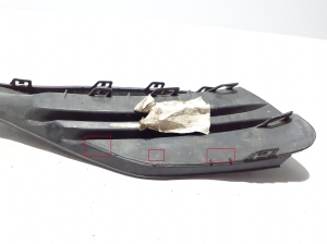 Mercedes Benz C-Class 206 (2021–2026) Priekšējā bampera apakšējā reste A2068854205 - 4