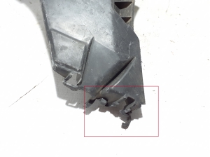 Mercedes Benz C-Class 206 (2021–2026) Priekšējā bampera kronšteins A2068857401 - 2