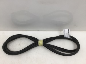 Rear side door seal on the door - 