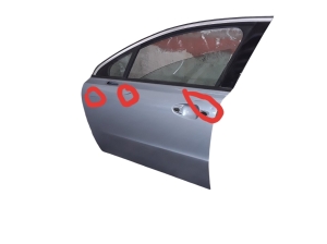 Peugeot 508 (2010–2017) Priekšējās durvis un to detaļas 9677684980 - 2
