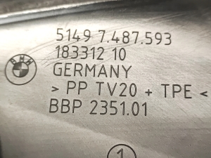 BMW i4 G26 (2022–2026) Trunk interior trim 7487593 - 3