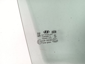 Hyundai Santa Fe (2012–2018) Priekšējo durvju stikls - 3